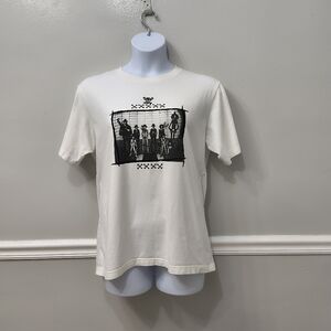 Uniglo Unisex Graphic Tee White Large Short Sleeve UT Archive Streetwear Casual